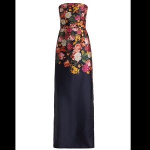 Sachin + Babi Sophia Embellished Floral Skirt - Black and Multicolor